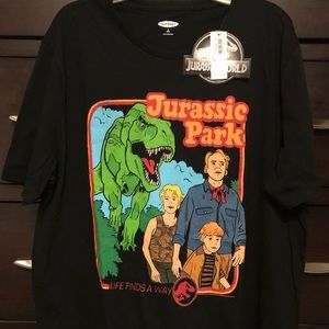 Jurassic Park “Life Finds a Way” Graphic Tee